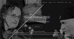 Desktop Screenshot of feaklefestival.ie